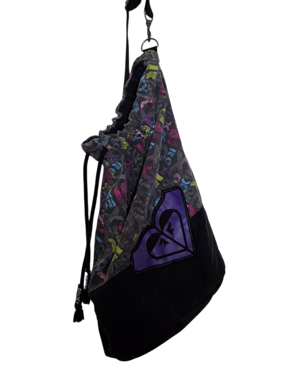 Throwback Y2K Roxy Drawstring Knapsack